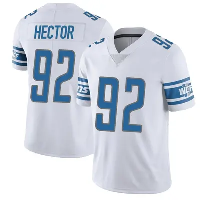 Men's Limited Bruce Hector Detroit Lions White Vapor Untouchable Jersey
