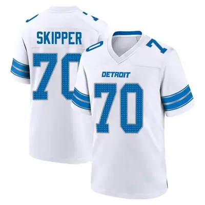Youth Game Dan Skipper Detroit Lions White 2nd Jersey
