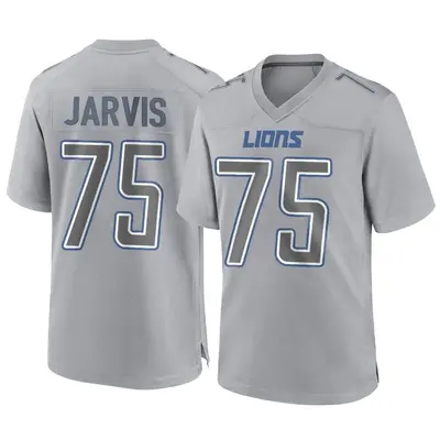 Youth Game Kevin Jarvis Detroit Lions Gray Atmosphere Fashion Jersey