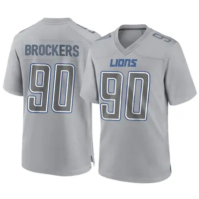 Youth Game Michael Brockers Detroit Lions Gray Atmosphere Fashion Jersey