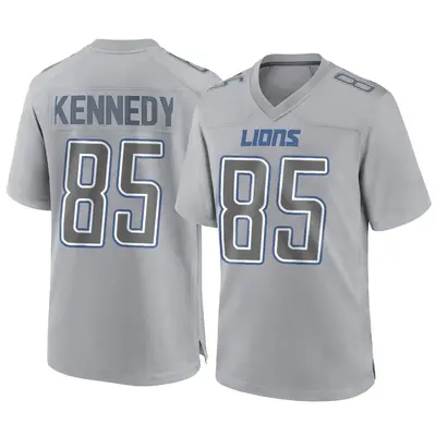 Youth Game Tom Kennedy Detroit Lions Gray Atmosphere Fashion Jersey