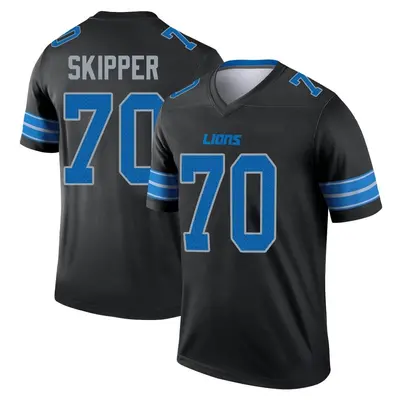 Youth Legend Dan Skipper Detroit Lions Black Jersey