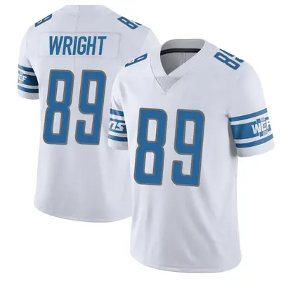 Youth Limited Brock Wright Detroit Lions White Vapor Untouchable Jersey
