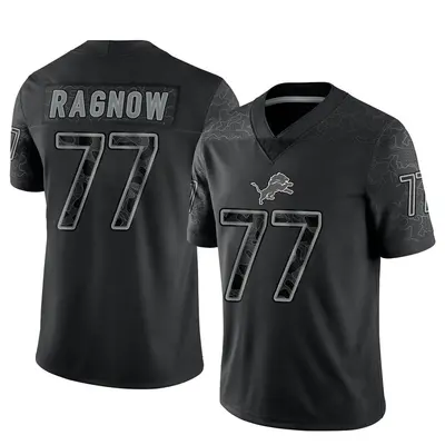 Youth Limited Frank Ragnow Detroit Lions Black Reflective Jersey