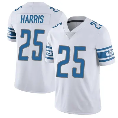 Youth Limited Will Harris Detroit Lions White Vapor Untouchable Jersey